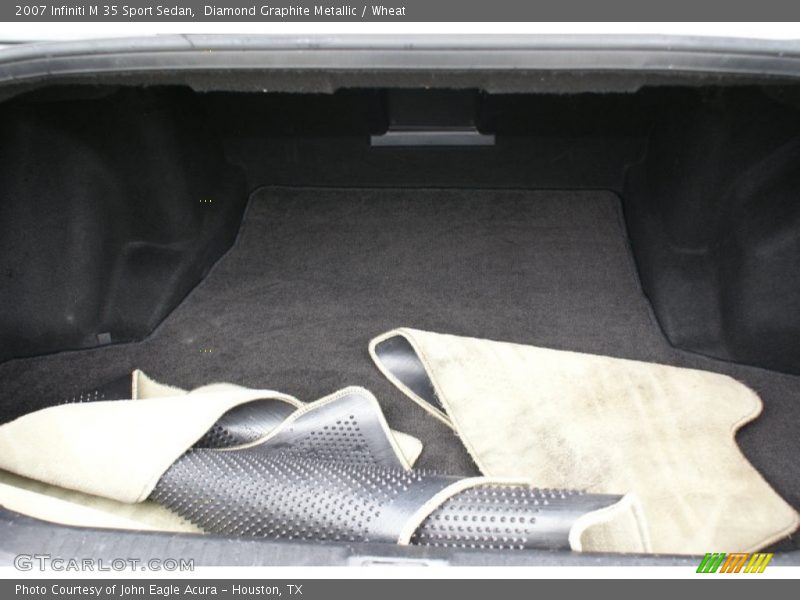 Diamond Graphite Metallic / Wheat 2007 Infiniti M 35 Sport Sedan