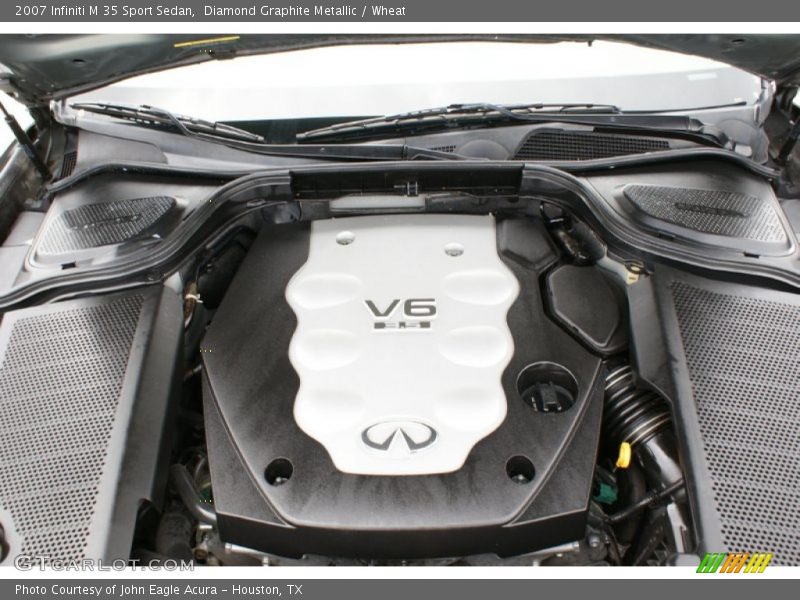 Diamond Graphite Metallic / Wheat 2007 Infiniti M 35 Sport Sedan