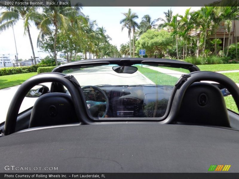 Black / Black 2002 Porsche Boxster