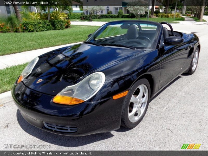 Front 3/4 View of 2002 Boxster 