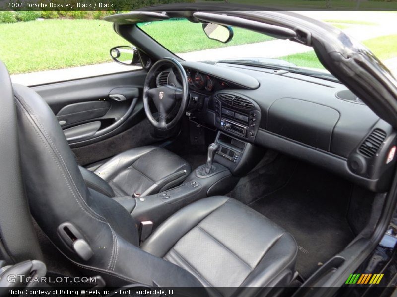 Dashboard of 2002 Boxster 