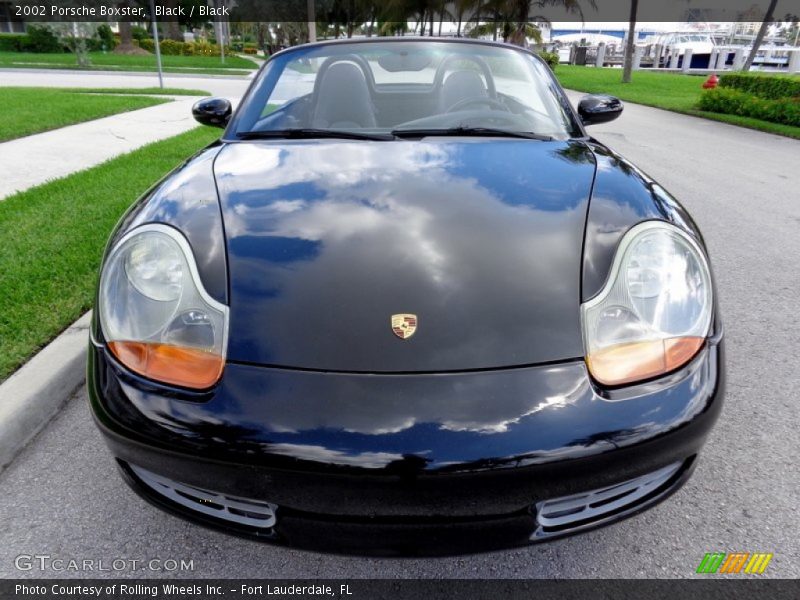 Black / Black 2002 Porsche Boxster
