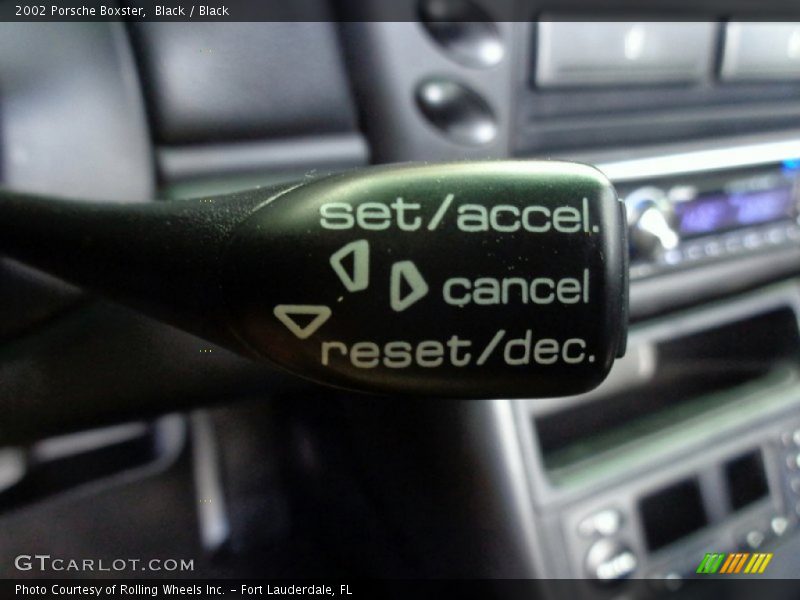 Black / Black 2002 Porsche Boxster