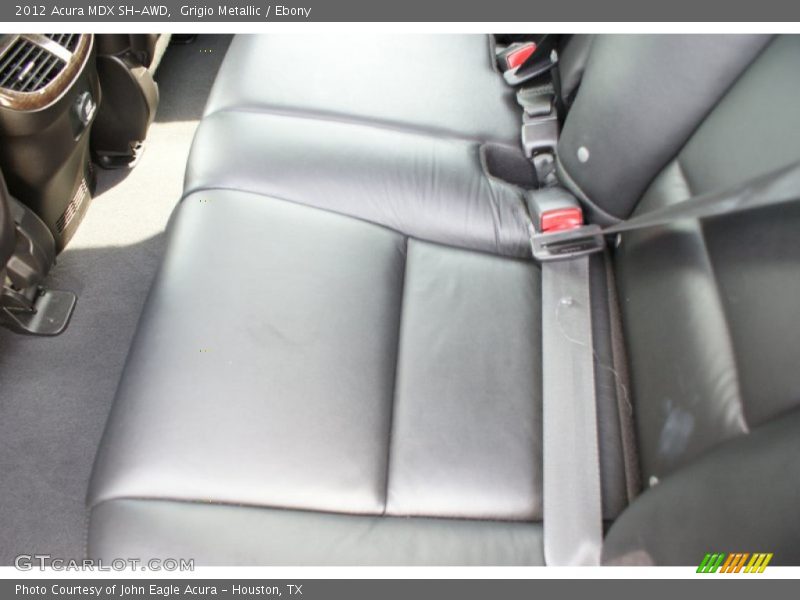 Grigio Metallic / Ebony 2012 Acura MDX SH-AWD