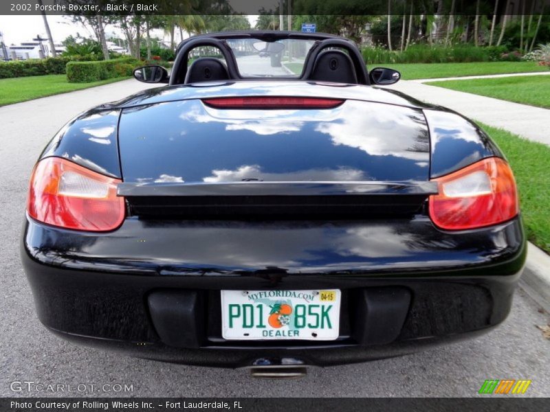 Black / Black 2002 Porsche Boxster