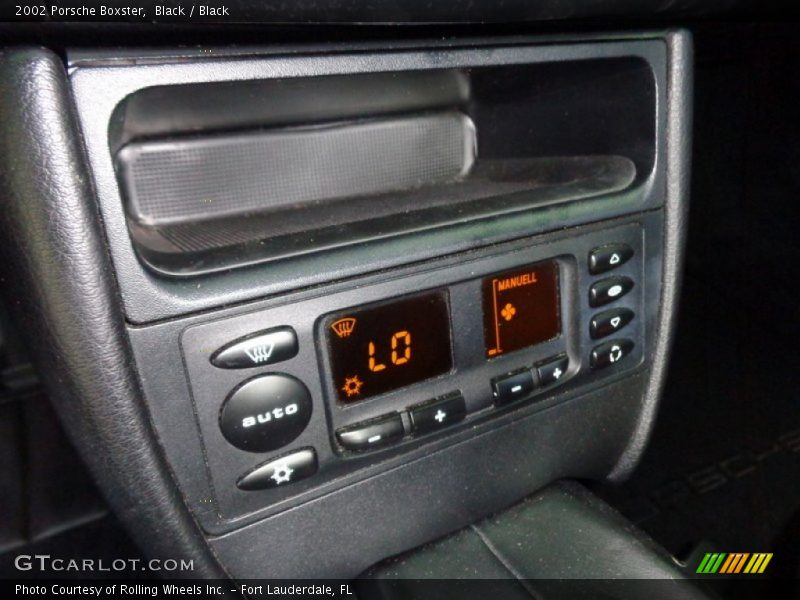 Black / Black 2002 Porsche Boxster