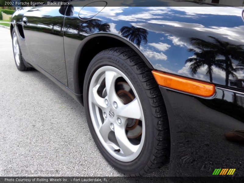 Black / Black 2002 Porsche Boxster