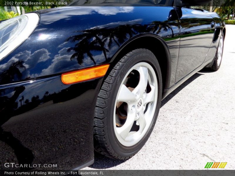 Black / Black 2002 Porsche Boxster