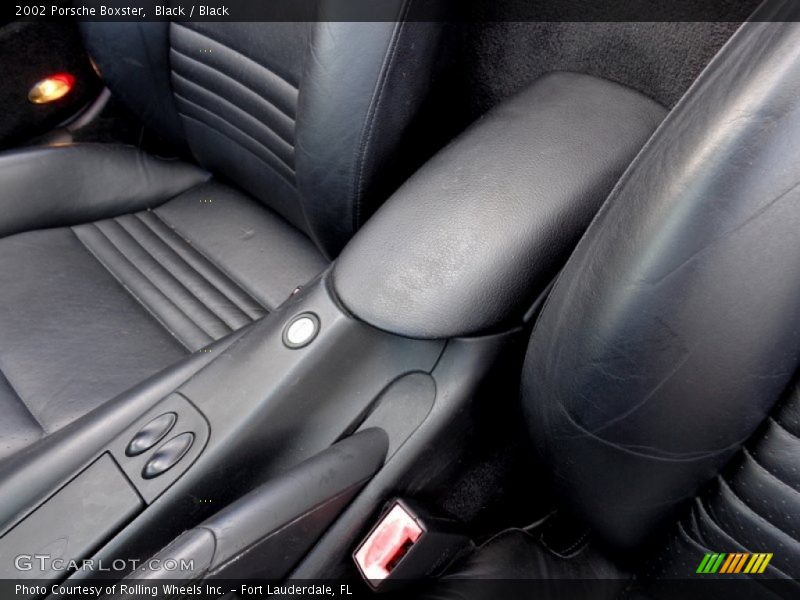 Black / Black 2002 Porsche Boxster