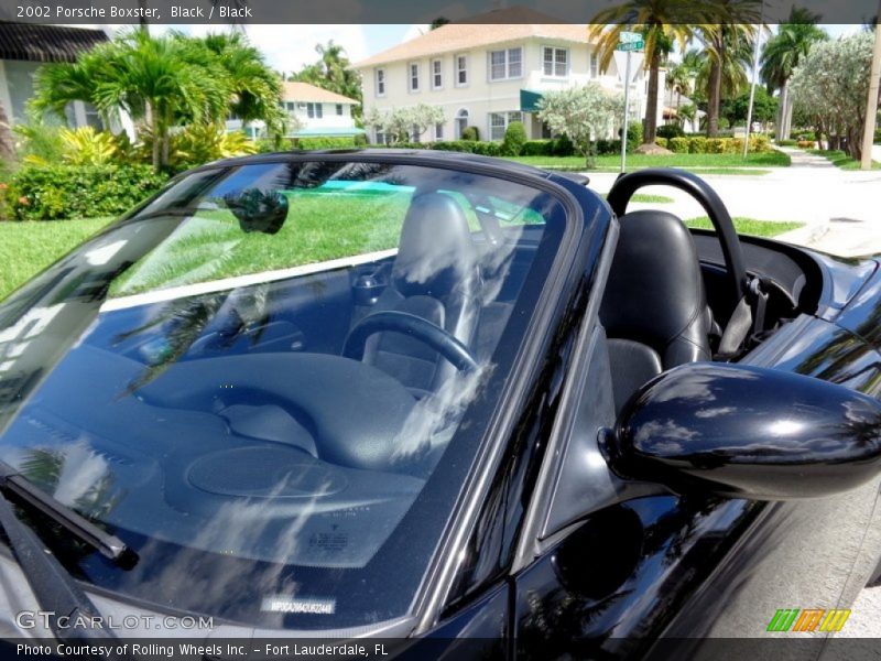 Black / Black 2002 Porsche Boxster