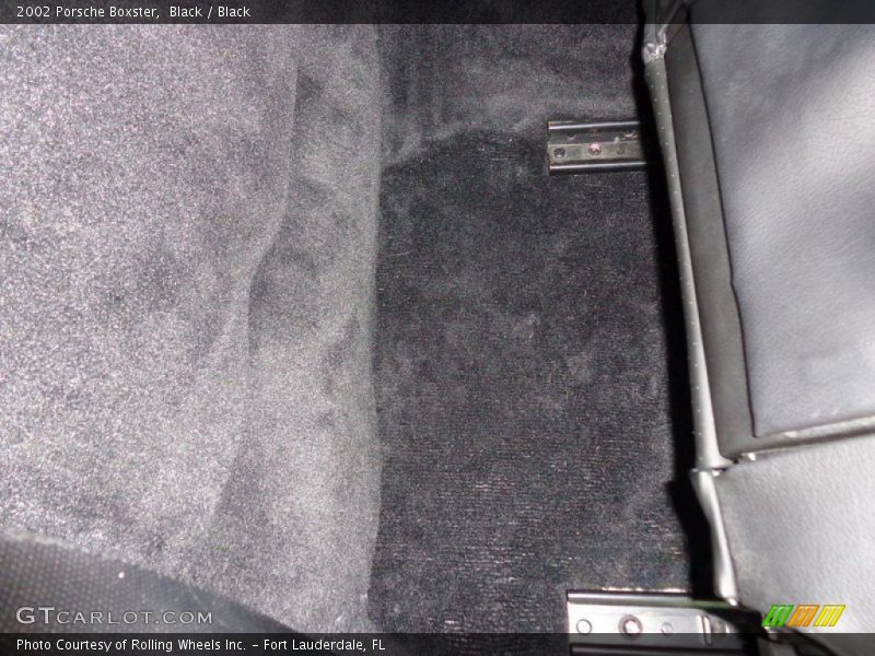 Black / Black 2002 Porsche Boxster