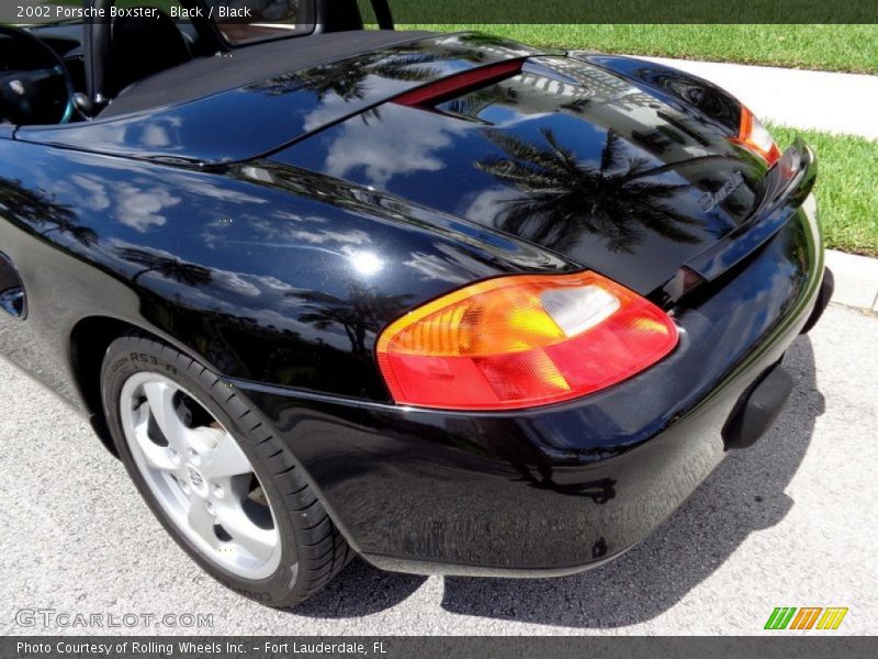 Black / Black 2002 Porsche Boxster
