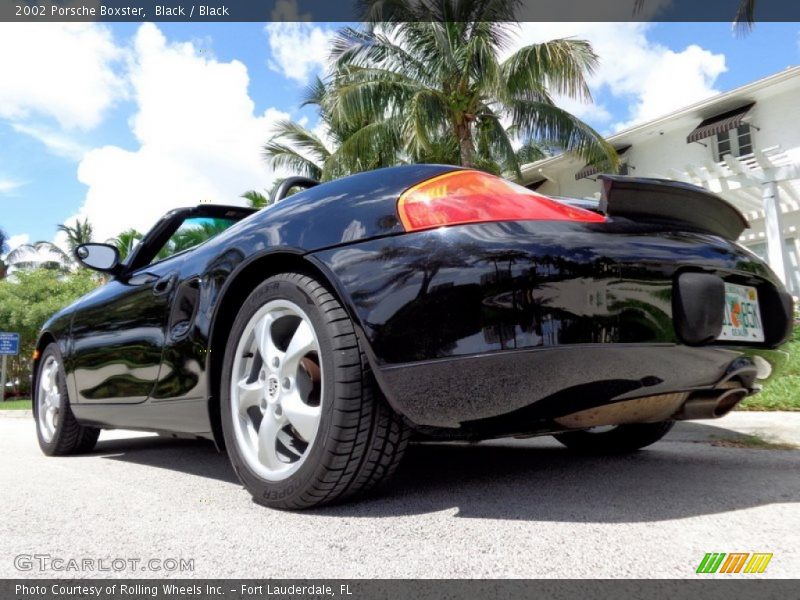 Black / Black 2002 Porsche Boxster