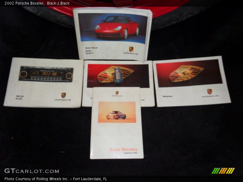 Books/Manuals of 2002 Boxster 