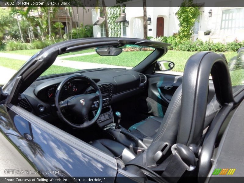 Black / Black 2002 Porsche Boxster