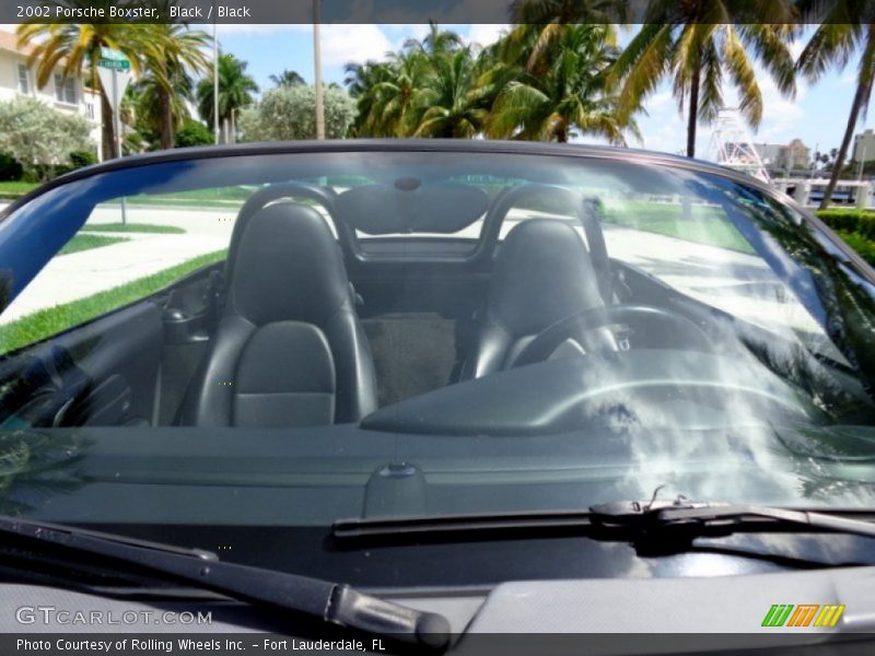 Black / Black 2002 Porsche Boxster