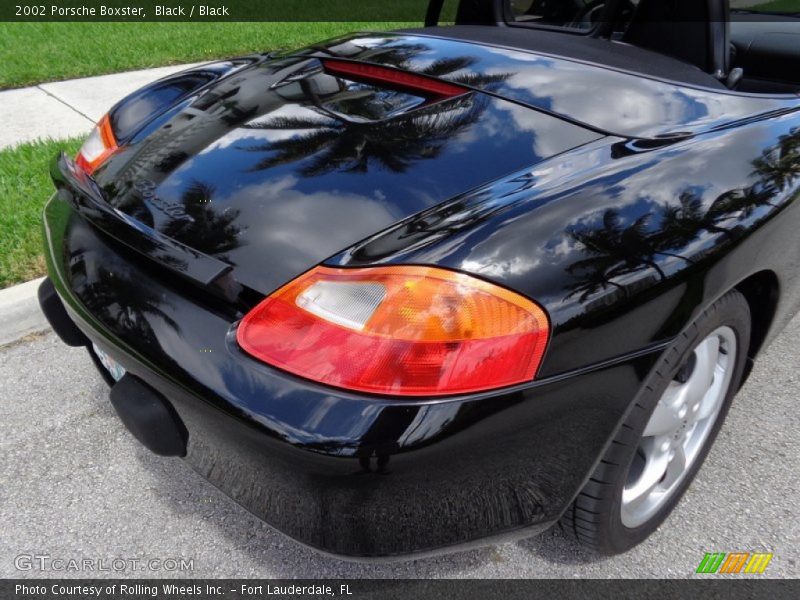 Black / Black 2002 Porsche Boxster
