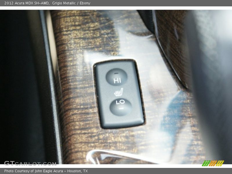 Grigio Metallic / Ebony 2012 Acura MDX SH-AWD
