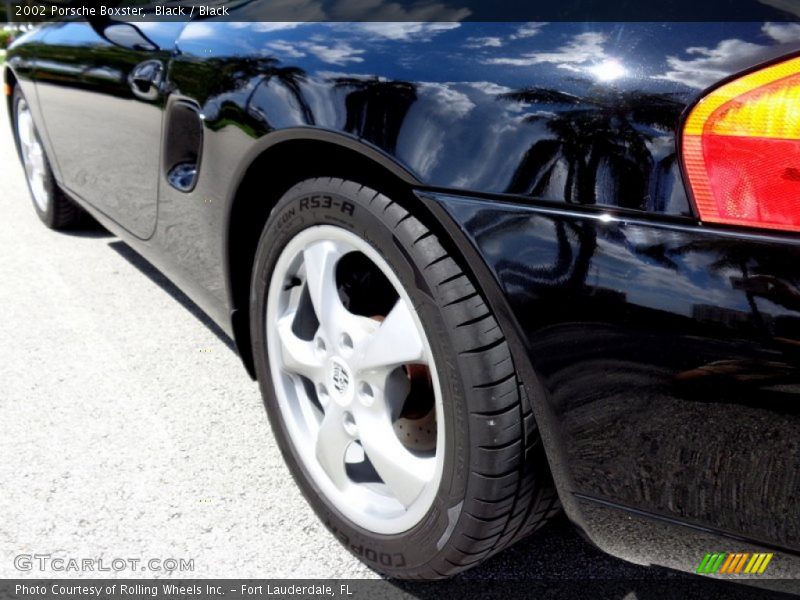 Black / Black 2002 Porsche Boxster