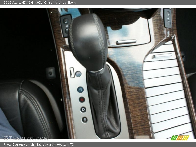 Grigio Metallic / Ebony 2012 Acura MDX SH-AWD