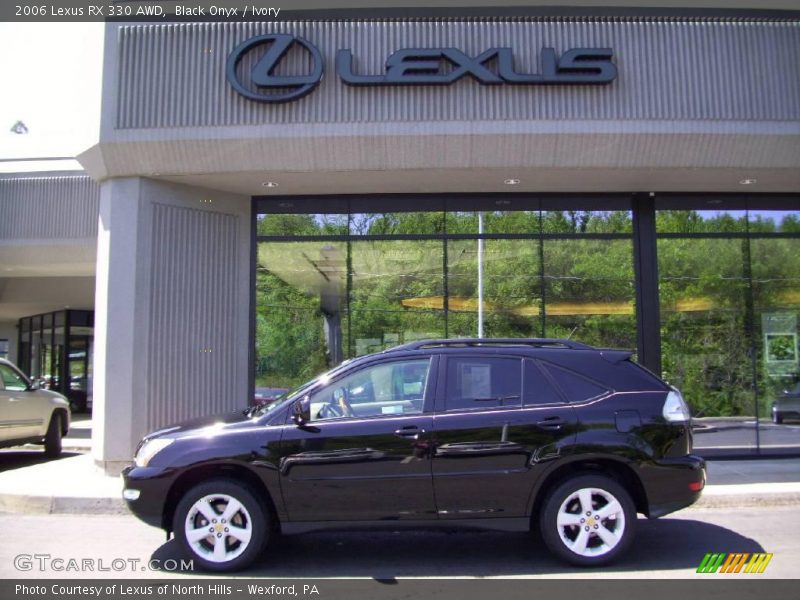 Black Onyx / Ivory 2006 Lexus RX 330 AWD