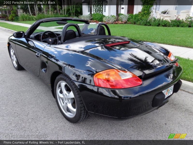 Black / Black 2002 Porsche Boxster
