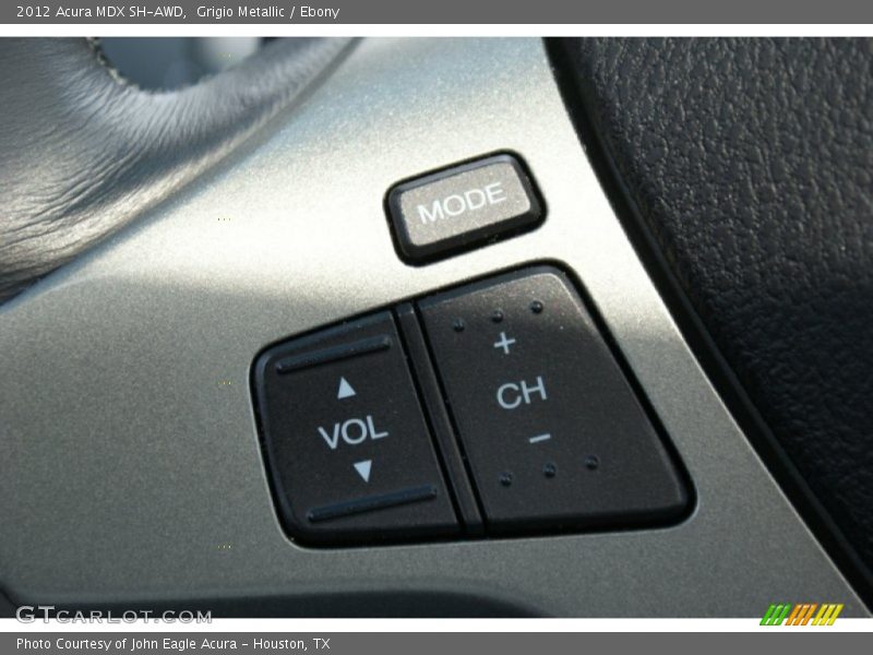 Grigio Metallic / Ebony 2012 Acura MDX SH-AWD