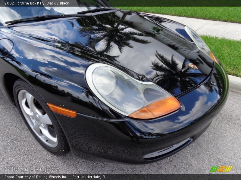 Black / Black 2002 Porsche Boxster