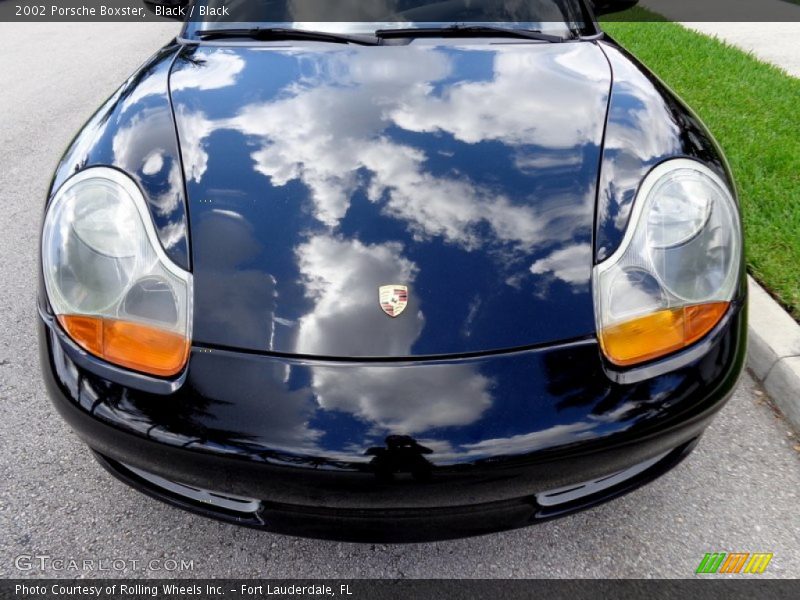 Black / Black 2002 Porsche Boxster