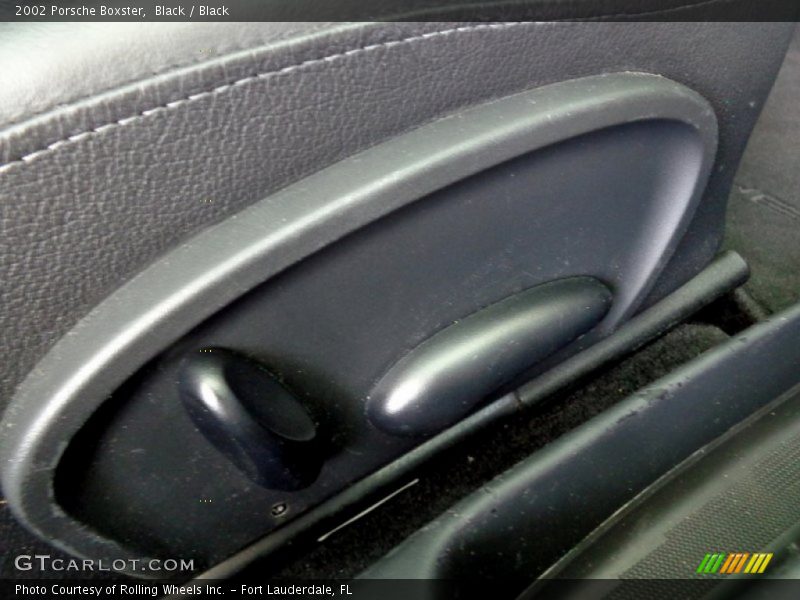 Black / Black 2002 Porsche Boxster