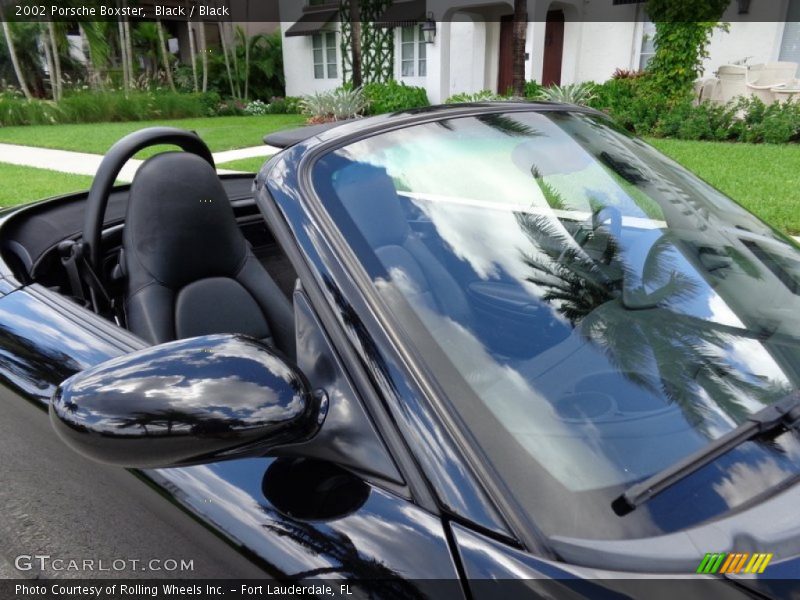 Black / Black 2002 Porsche Boxster