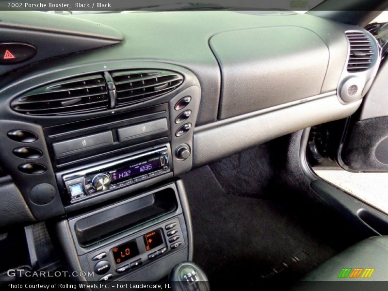 Black / Black 2002 Porsche Boxster
