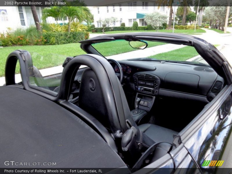 Black / Black 2002 Porsche Boxster