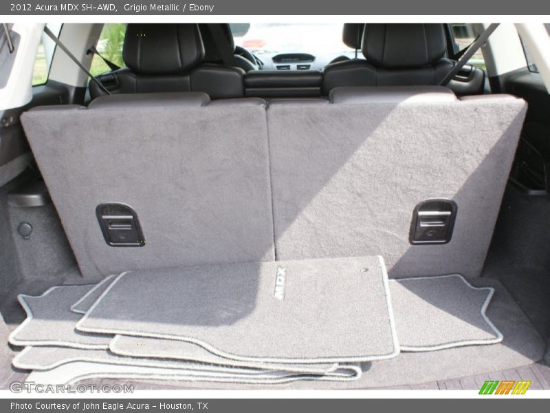 Grigio Metallic / Ebony 2012 Acura MDX SH-AWD