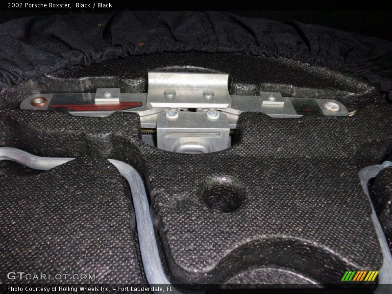 Black / Black 2002 Porsche Boxster