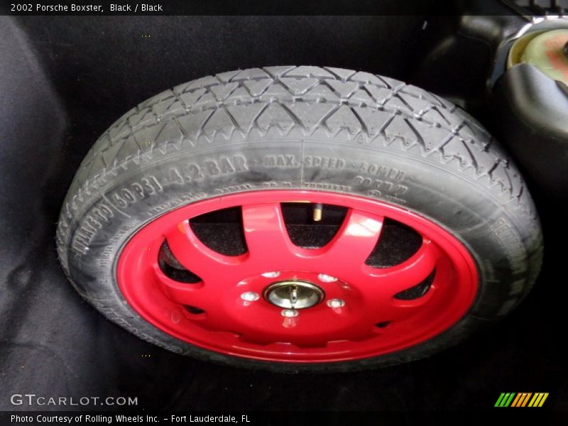 Black / Black 2002 Porsche Boxster