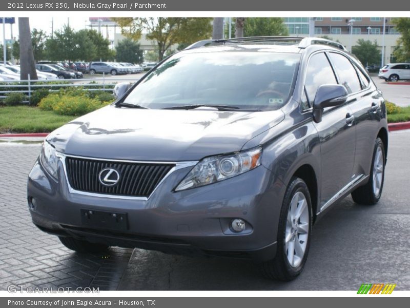 Nebula Gray Pearl / Parchment 2012 Lexus RX 350