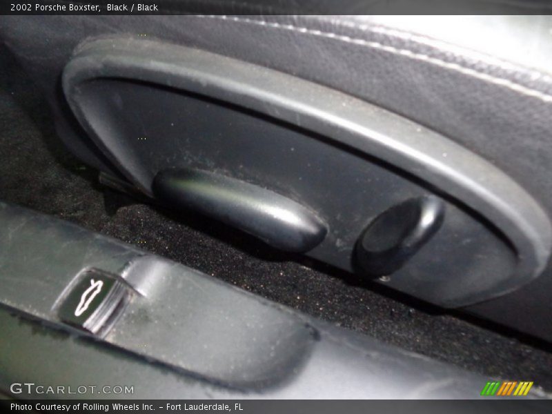 Black / Black 2002 Porsche Boxster