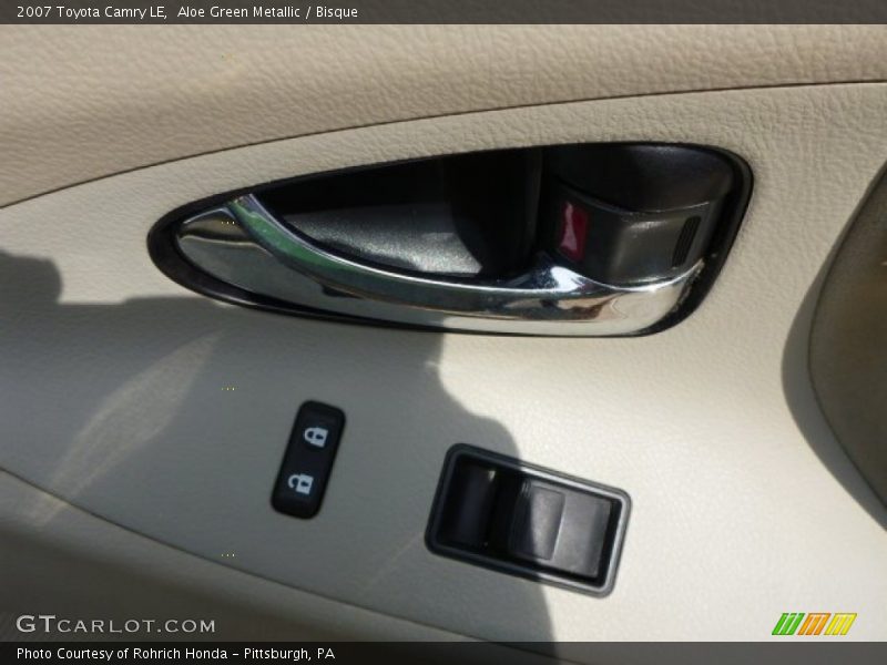 Aloe Green Metallic / Bisque 2007 Toyota Camry LE