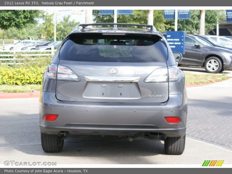 Nebula Gray Pearl / Parchment 2012 Lexus RX 350