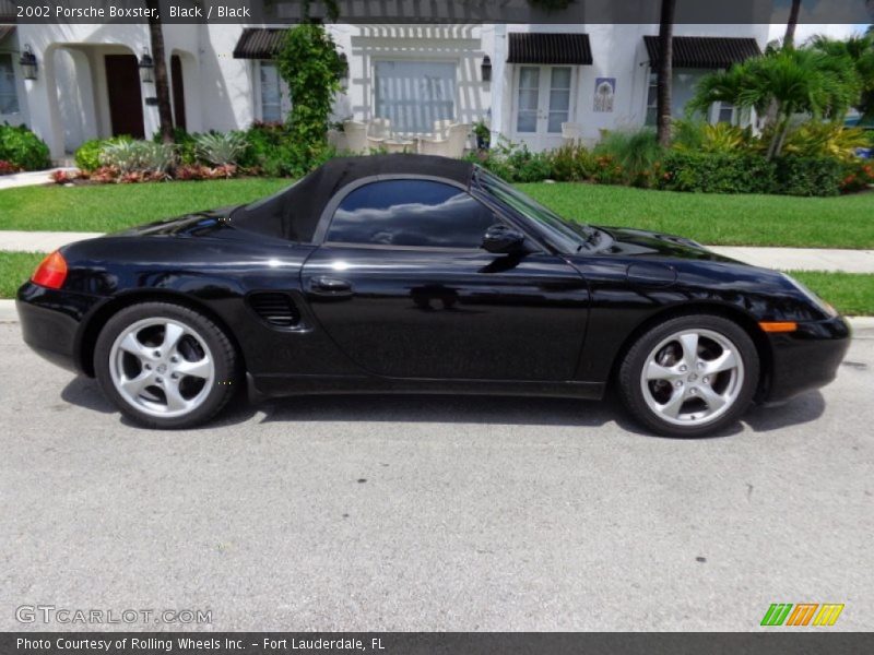 Black / Black 2002 Porsche Boxster
