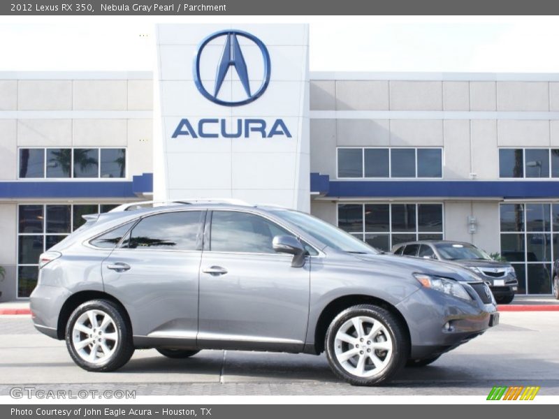 Nebula Gray Pearl / Parchment 2012 Lexus RX 350