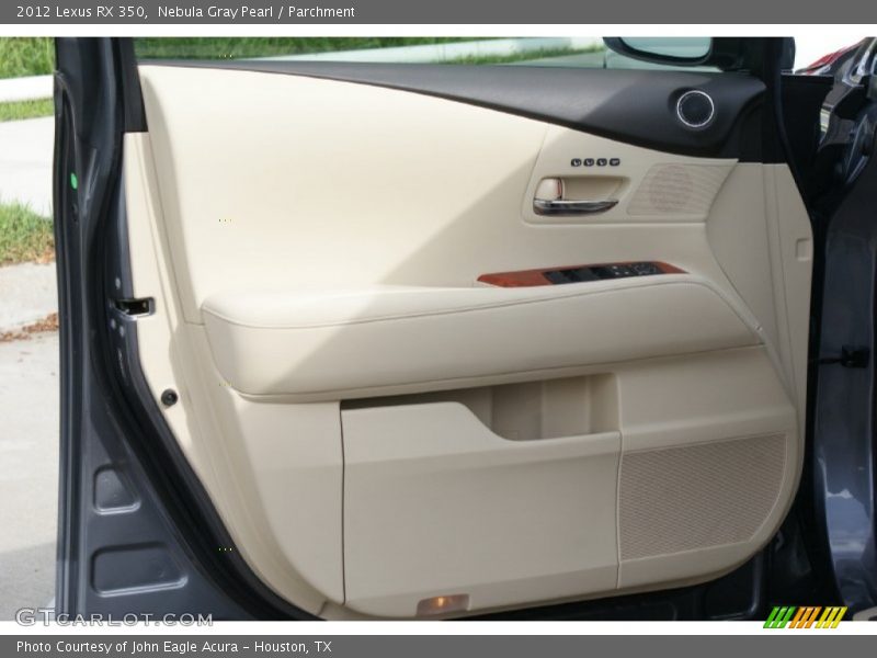 Nebula Gray Pearl / Parchment 2012 Lexus RX 350