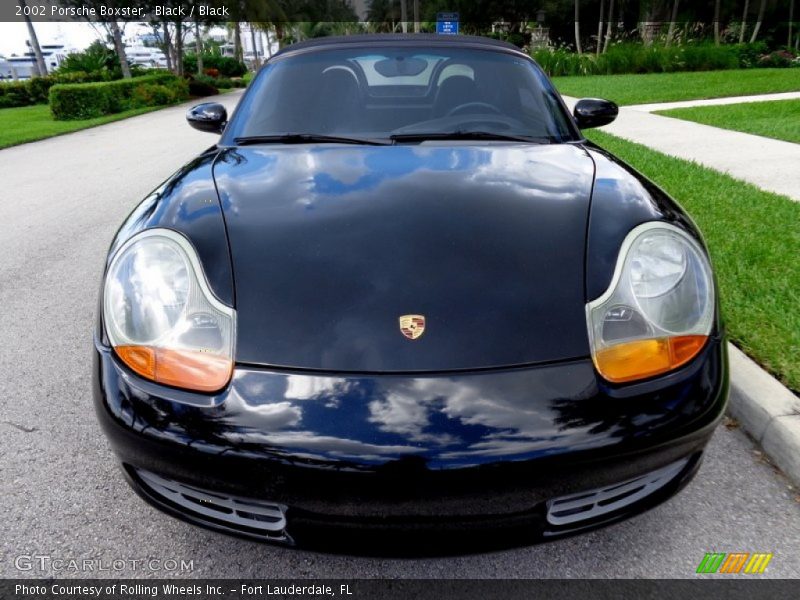 Black / Black 2002 Porsche Boxster