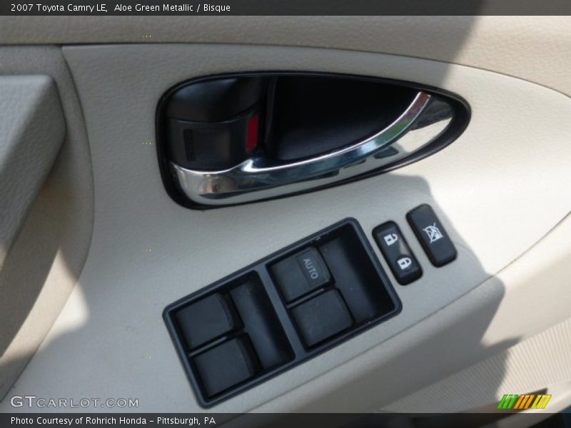 Aloe Green Metallic / Bisque 2007 Toyota Camry LE