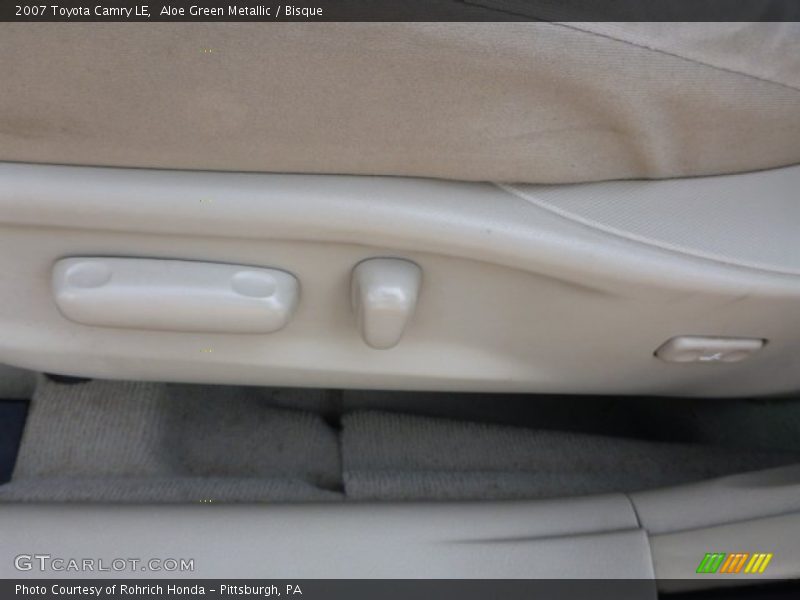 Aloe Green Metallic / Bisque 2007 Toyota Camry LE