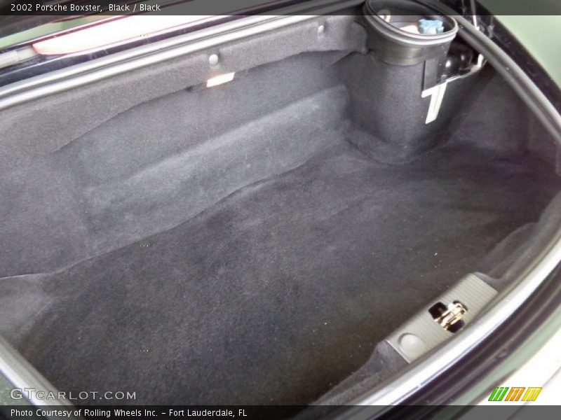 Black / Black 2002 Porsche Boxster