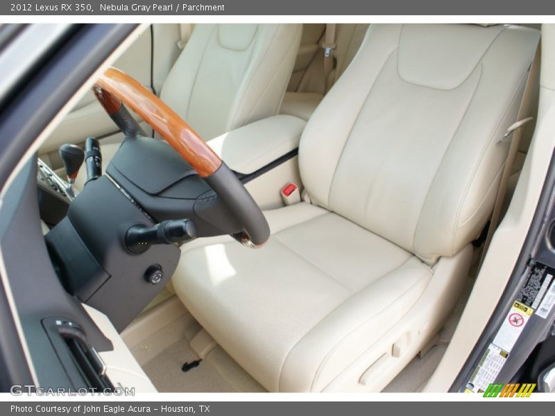 Nebula Gray Pearl / Parchment 2012 Lexus RX 350