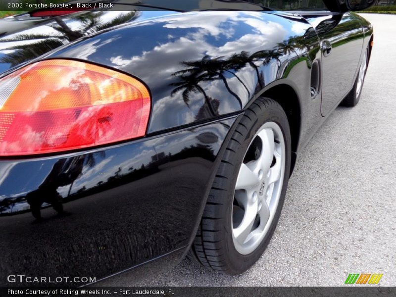 Black / Black 2002 Porsche Boxster