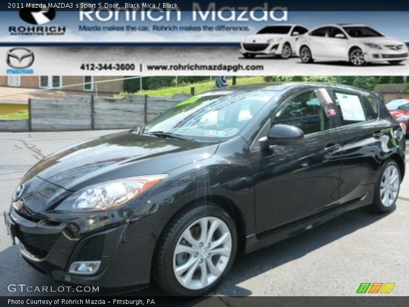 Black Mica / Black 2011 Mazda MAZDA3 s Sport 5 Door